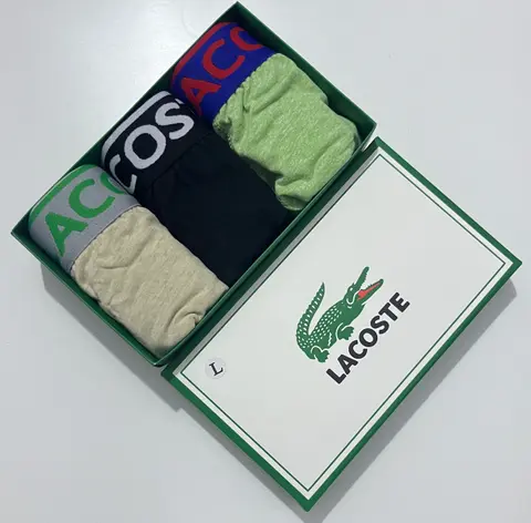 Paquet L-01, taille L : Beige, noir, vert clair