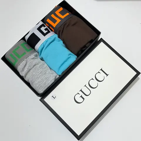 Paquet L-16, taille L : Gris, turquoise, marron