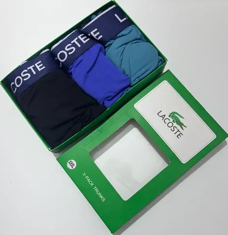 Paquet 3XL-01, taille 3XL : Noir, bleu roi, bleu canard